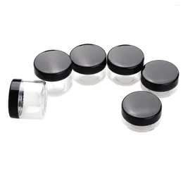 Storage Bottles 6pcs Makeup Sample Jars With Lids For Make Eye Shadow Creams Including 10g/ 15g/ 20g Each Size Of 2pcs