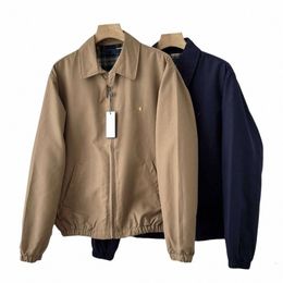Mens jackets designer ralph Long sleeve Laurens zipper outwear coats Pony Embroidered Jacket Couple Coat Polo Collar d9gt#