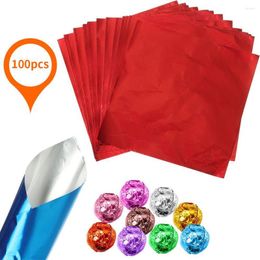 Gift Wrap Candy DIY Baking Decoration Wedding Party Supplies Gilded Wrapping Paper Package Aluminium Foil Chocolate