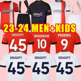 23/24 Luton Soccer Jerseys Town 2023 2024 BRADLEY Berry LEE Burke Mpanzu Campbell LuToN ToWn home away third Football shirts MEN KIDS