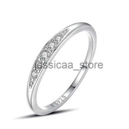 Band Rings 2022 Winter Colloctions Jewlery Couples Engagement Bride Rings for Teen Girls Promise Elegant Crystal Rings J231124