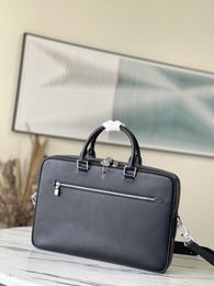 Designer Luxury PDB MM NM Porto Documan Bag Taiga Noir M33441 Hand Shoulder Bag 2way business bag 7A Best Quality