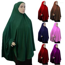 Ethnic Clothing Formal Muslim Prayer Garment Hijab Khimar Women Ramadan Niqab Eid Islamic Turkey Namaz Burka Musulman Jurken Jilbab Djellaba