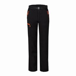 Other Sporting Goods Men's Durable Zip-Hem Winter Water Resistant Softshell Hiking Pants Climbing Pants 231123