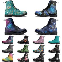 DIY Classic Beautiful Autumn Winter Non-slip Boots for Outdoor Casual Comfortable Elevated Customised Fashionable Light Wheat Boots.