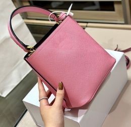 luxurys Bucket bag crossbody shoulder designer for women hobo bags 10A top quality handbags Prado Bags Classic Letter Genuine Leather Bag Factory