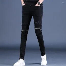Men's Jeans 2023 Spring And Autumn Classic Fashion Black Stretch Shorts Trend Casual Slim Comfortable High-Quality 28-36