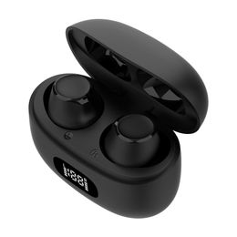 New BT 5.0 Ture Wireless Earphones In-ear Earbuds Bluetooth Headset Compatible for all phones with Retail Package DHL FEDEX