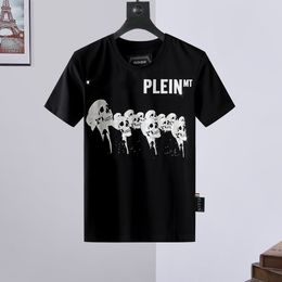 PLEIN BEAR T SHIRT Mens Designer Tshirts Brand Clothing Rhinestone PP Skull Men T-SHIRT ROUND NECK SS SKULL WITH CRYSTALS Hip Hop Tshirt Top Tees 161227