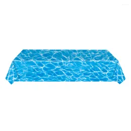 Table Cloth Plastic Water Wave Tablecloth