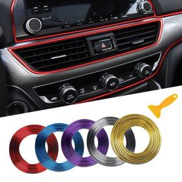 Other Interior Accessories M Car Dashboard Door Edge Insert Trim Styling Decorative Moulding Universal Auto Strip With Scraper