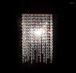 Wall Lamp LED K9 Crystal Luxury Living Room Dining Bedroom Bedside Decorative Lighting Can Be Customized