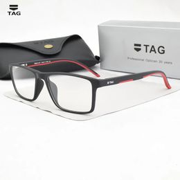 Sunglasses Frames glasses frame men TR90 TAG Brand computer myopia eye frames for women optical eyeglasses spectacle 231123