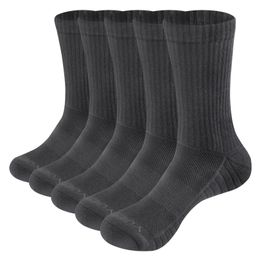 Sports Socks YUEDGE Men Thick Breathable Cotton Cushion Crew Outdoor Sports Hiking Trekking Socks Work Boot Socks For Men 37-46 EU 231124