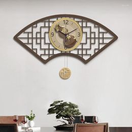 Wall Clocks Acrylic Old Retro Style Clock Luxury Kitchen Electronic Digital Design Zegar Table Decoration Living Room