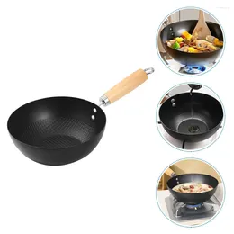 Pans Wok Cooking Small Cookware Accessories Nonstick Frying Pan Pot Traditional Iron Kitchen