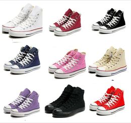 2023 New star Low High top Casual Shoes Style sports stars chuck Classic Canvas Shoe Sneakers conve Men Women Canvas Shoes j1