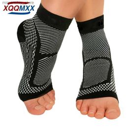 Ankle Support 1Pair Ank Compression Seve Open Toe Ank Compression Socks Plantar Fasciitis Support Brace Ank Brace for Men Women Q231124