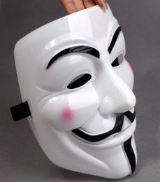 Party Masks V for Vendetta Mask Anonymous Guy Fawkes Fancy Dress Adult Costume Accessory Plastic PartyCosplay SN59261503399