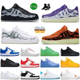 Running Shoes for Men Women Sports Trainers Aforces One Triple Black White Panda Purple Skeleton Hare Space Jam Light Green Spark Outdoor Sneakers Size EUR36-45