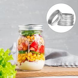 Dinnerware Sets 24 Pcs Storage Can Lid Covers Mouth Canning Jar Bands Wide Lids Sealing Rings Pickling Mason