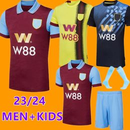 23/24 FOSTER VITINHO soccer jerseys Kompany Benson Zarulli Jay camiseta de futbol Rodriguez Brownhill Rodriguez home and away football shirt 1122