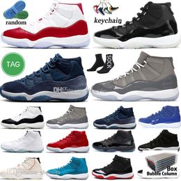 11 Basketball Shoes men women 11s Cherry Cool Cement Grey Concord 45 Bred UNC Gamma Blue Yellow Snakeskin Space Jam 25th Anniversary Low Mens Trainers Sports Sneakers