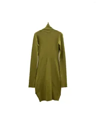 Casual Dresses Knitted Dress Fashionable Atmosphere Simple And Comfortable 2024 Fall Winter 1101