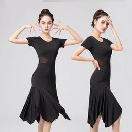 Stage Wear Latin Dance Dress Women Professional Clothing High-end Performance Competition Ballroom