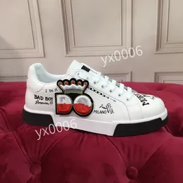 top new Women Brand Quality Designer dunks Running Shoes Fashion Black White Leather Platform Shoes Outdoor Sports Trainers Breathable Sneakers2023