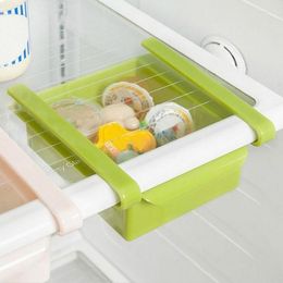 Storage Bottles Slide Kitchen Fridge Freezer Space Saver Organiser Rack Shelf Holder Containers Container