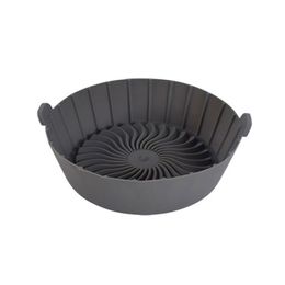 Reusable Air Fryer Silicone Liners Pot Basket Bowl Pan Oven Tray Food Safe Non Stick Baking Tray HW0002