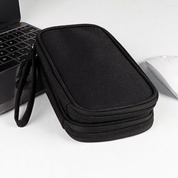 Storage Bags Practical Power Bank Bag Digital Gadgets Pouch USB Cable Case Dustproof Separate Storing