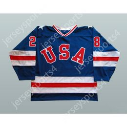 Custom JOHN HARRINGTON 28 1980 MIRACLE ON ICE TEAM USA HOCKEY JERSEY Top Stitched S-M-L-XL-XXL-3XL-4XL-5XL-6XL