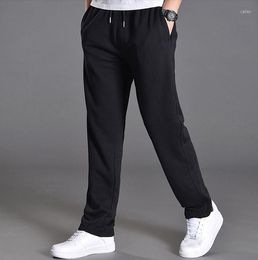 Men's Pants Jogging Men Cotton Sweatpants Sportswear Knit Sports Trousers Oversize Wide Leg Joggers Clothing 7Xl 2023 Spring