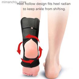 Ankle Support 1Pc Ank Brace Guard For Ank Support Ank Wrap Compression Sprain Tendonitis Heel Pain Reli For Women Men Fitness Q231124