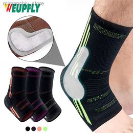 Ankle Support 1Pcs Ank Support Brace Elasticity Running Sports Safety Pressurised Basketball Ank Protective Anti Ank Sprain Foot Cover Q231124
