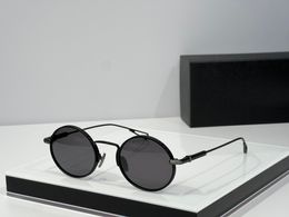 Black Metal Round Sunglasses for Men Women Sunnies Gafas de sol Fashion Glasses Shades Occhiali da sole UV400 Protection Eyewear