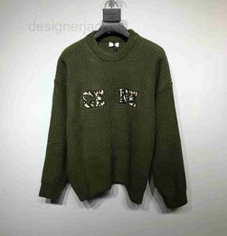 Women's Sweaters Designer Men's Plus Size Hoodies Sweatshirts in autumn / winter acquard knitting machine e Custom jnlarged detail crew neck cotton CFG2