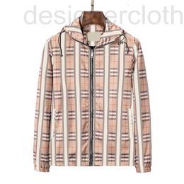 Men's Jackets designer luxury Multi Style Classic Plaid mens hooded jacket Designer men Fashion Casual windbreaker Spring Summer coat Size M--XXXL 5RDV