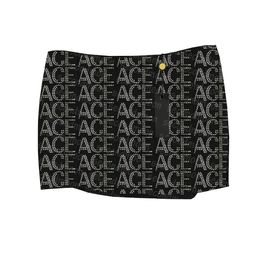 Skirts Rhinestone Letter Skirt Women Sexy Short Skirts Summer Club Party Skirt Designer Letters Mini Skirts EHNP