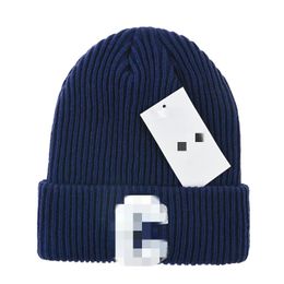 NEW Winter Hat Mens Women designers beanie hats bonnet winter knitted wool hat plus velvet cap K-10