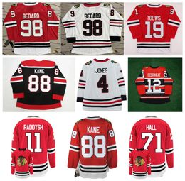 Connor Bedard Blackhawks Hockey Jersey Jonathan Toews Hall Perry Seth Jones Philipp Kurashev Taylor Raddysh Boris Katchouk Anders Bjo