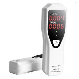 Portable Formaldehyde Detector Indoor Air Quality Monitor HCHO And TVOC With Audible Alarm LED Indicator