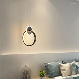 Pendant Lamps Modern Led Hanging For Home Creative Decor Living Room Bedroom Study Accessories