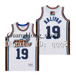 Aaliyah #19 Bricklayers Jersey 1996 MTV Rock ALL Ed Cheap Basketball Jerseys Rare