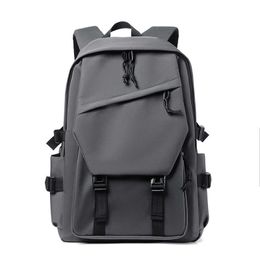 Autumn Winter Load Reducing Schoolbag Male Female College Students Large Capacity Nylon Computer Backpack Waterproof Backpack 231115