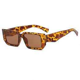 Fashion Pradd cool sunglasses designer Box P family 2023 new rectangular women's anti ultraviolet street