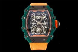 Men's watch features 21-01 manual upper chain movement Sapphire anti-scratch watch mirror 30 meters waterproof mens watches