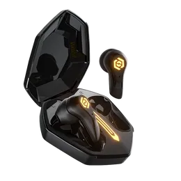 HAYLOU G3 TWS Gaming Earphone Professional Gaming Mode Buletooth Headphone With Unique Charging Case Glaring RGB Light Earbuds